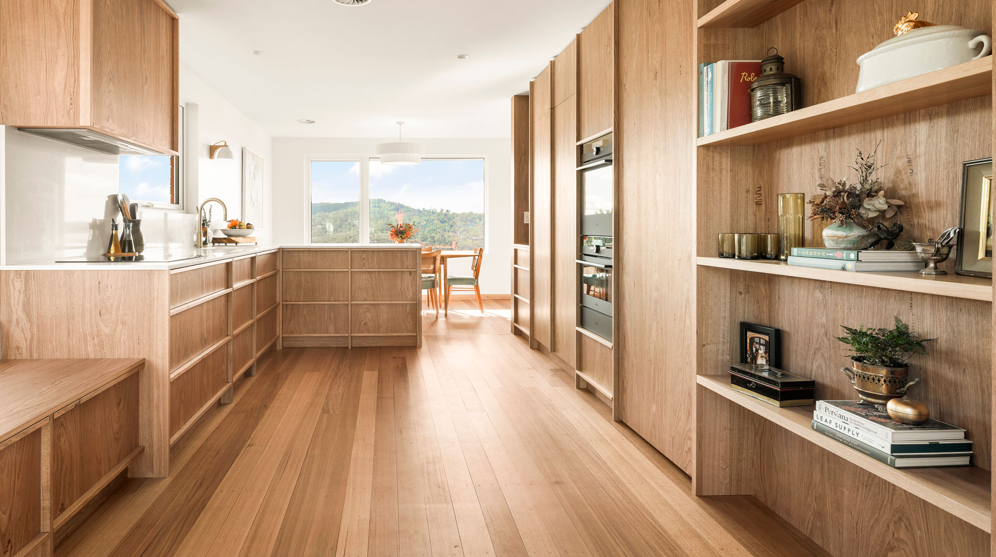 Custom timber kitchen and cabinetry by Mint Joinery